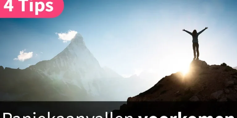 4 tips paniekaanvallen voorkomen